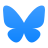 Bluesky Logo